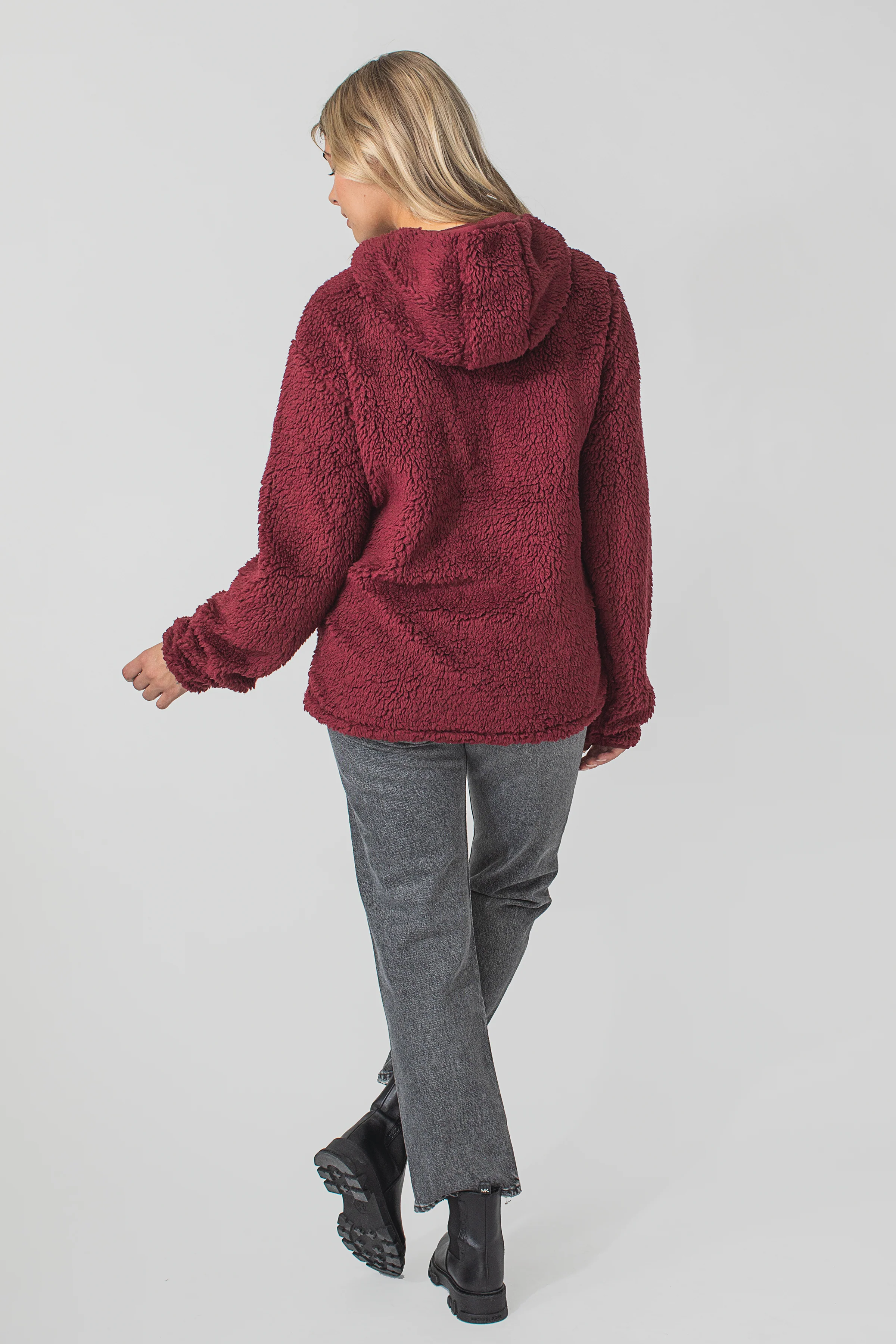 CASEY SHERPA HOODIE - Image 3